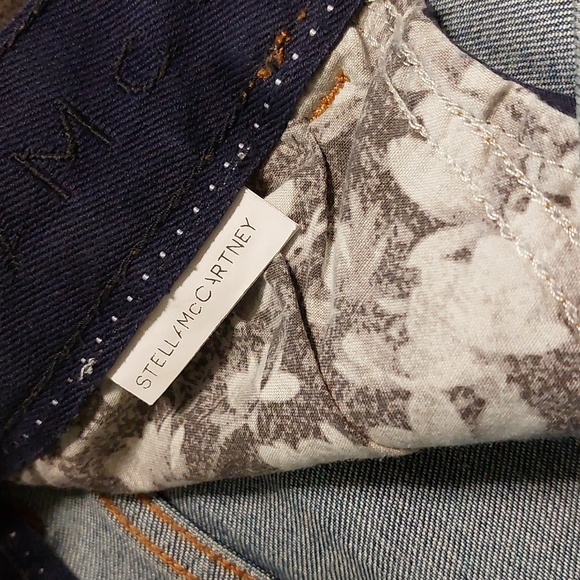 Stella McCartney Groovy Floral Denim Jeans - Picture 10 of 10